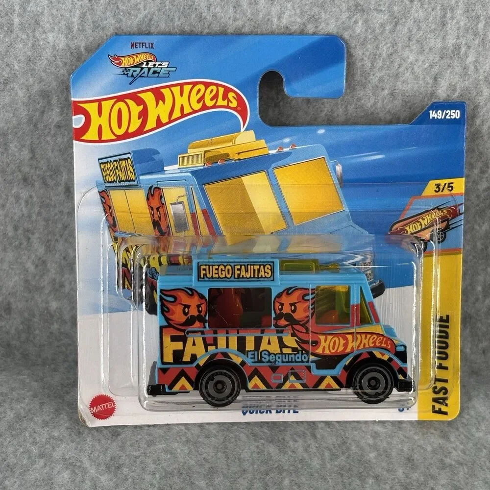 Hot Wheels Quick Bite Blue Fuego Fajitas 149/250 2025 Fast Foodie Lets Race New